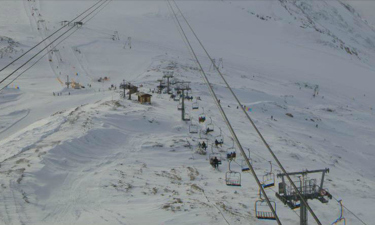 6th Dec 2014 - Tignes Grand Motte ski area