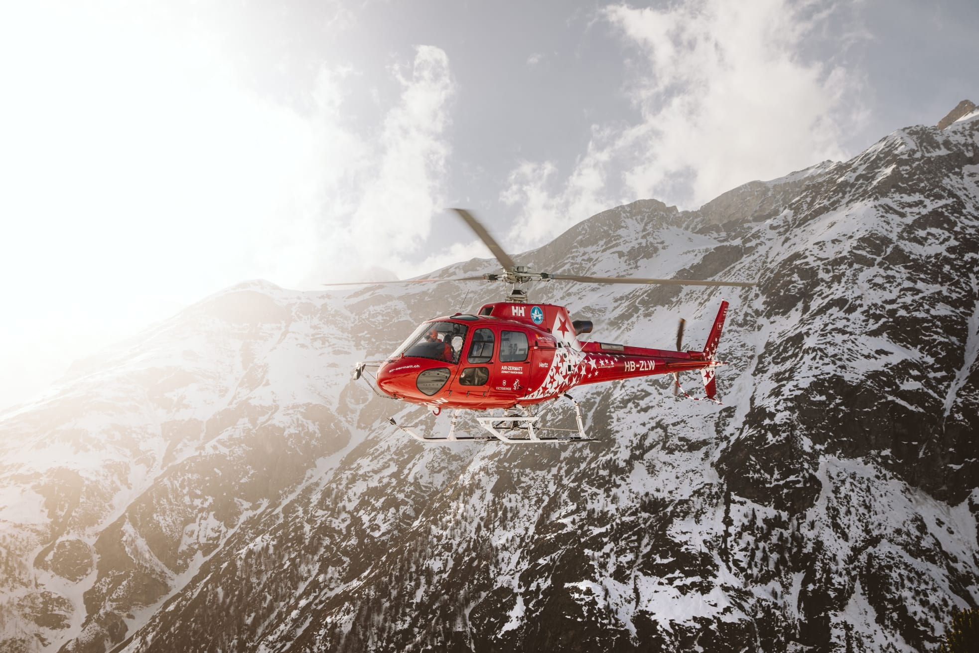 Heli Skiing in Zermatt