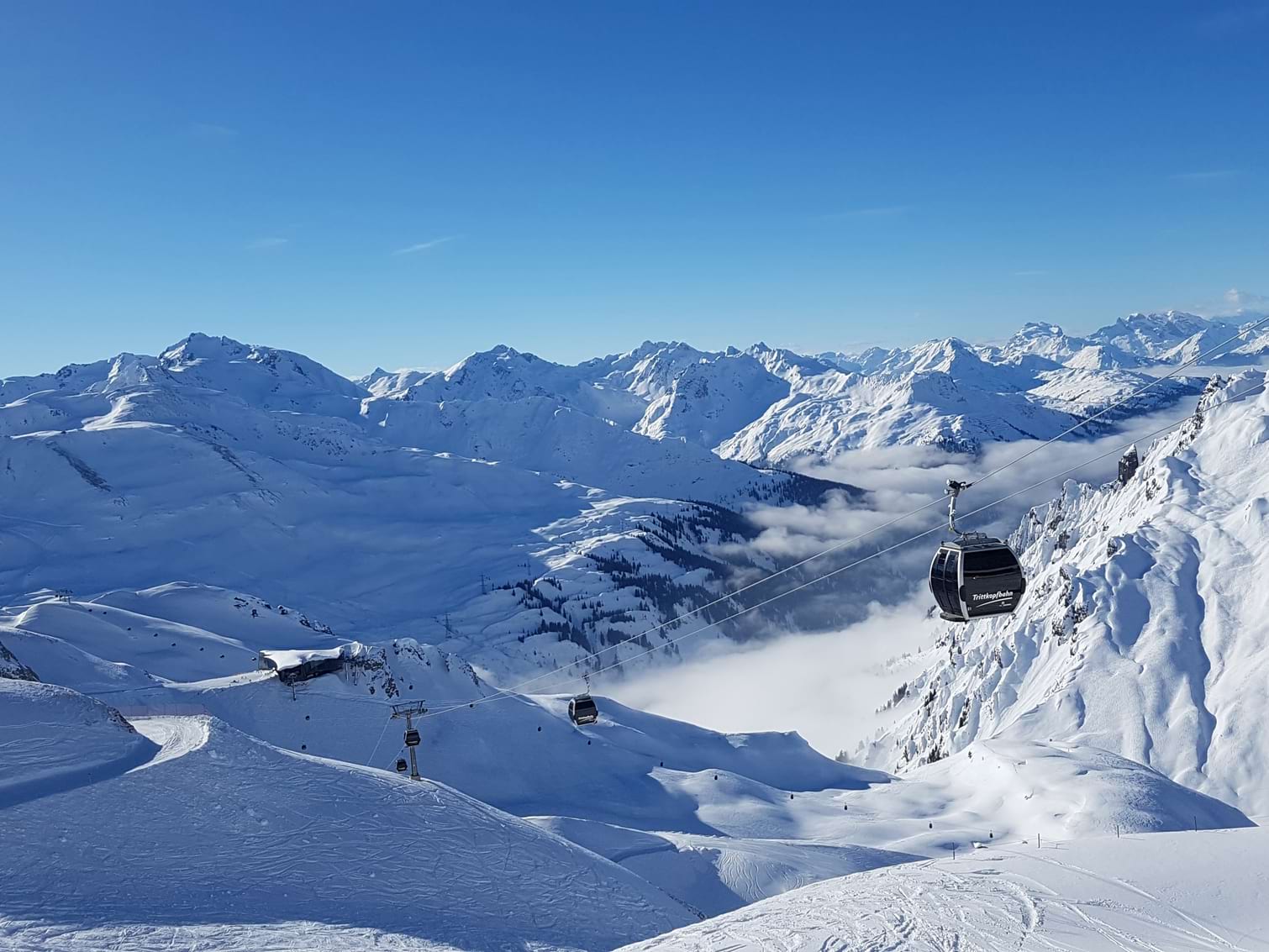 St Anton cable car