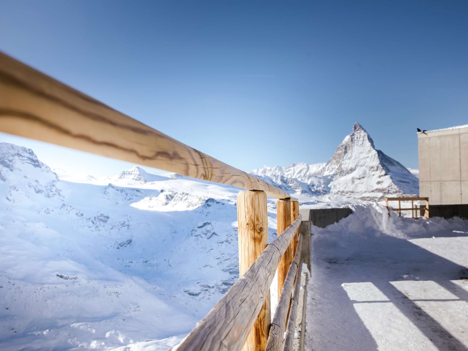 Spring skiing Zermatt