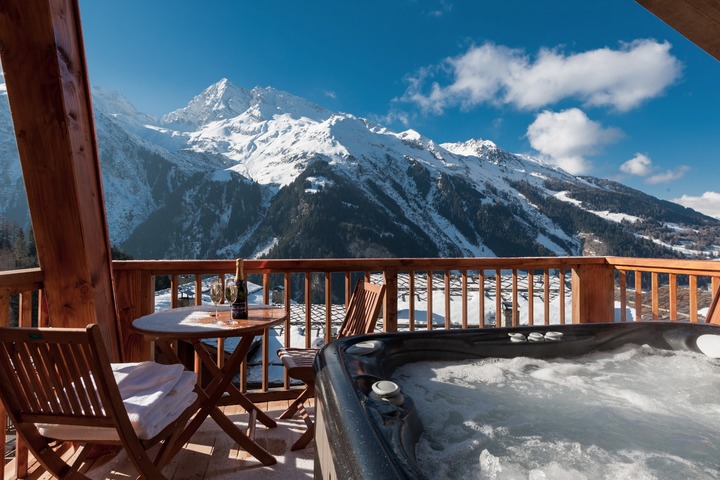 Just off the living area you'll find your large balcony with bubbling hot tub and outdoor seating