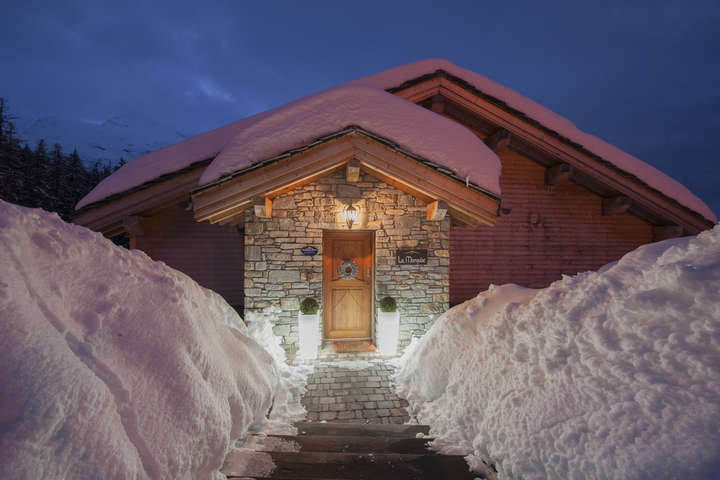 La Marquise with Snow piled high