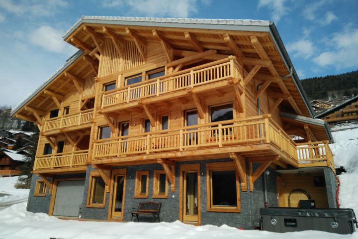 Winter chalet