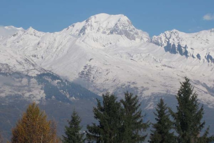Stunning view of Mont Blanc 