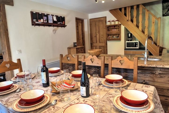 Dining area with a view