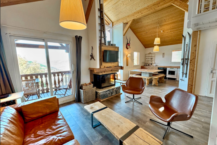 Bright comfy living area